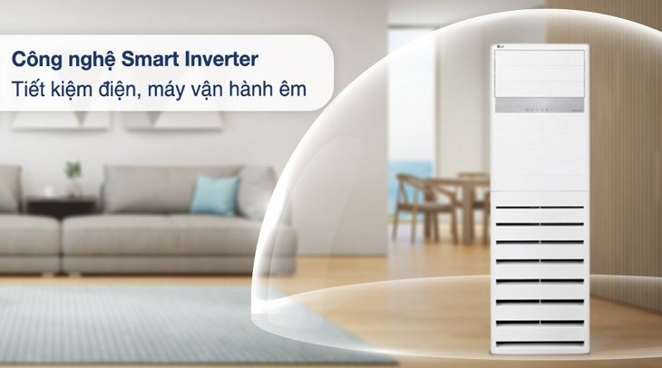 Công nghệ Inverter tiết kiệm điện năng, vận hành êm ái